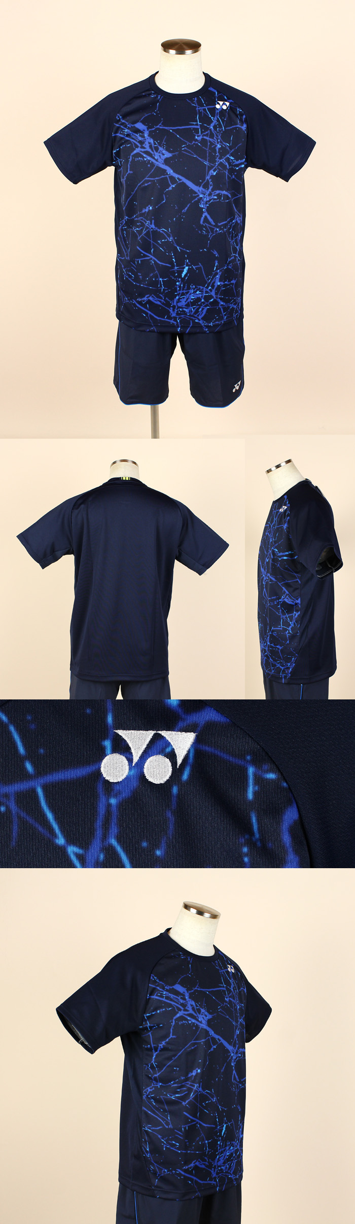 10470 ゲームシャツ（フィットスタイル） | ヨネックス ゲームウェア（ユニセックス）,襟なし | | ソフトテニス・バドミントン通販サイトYOU  SPORTS