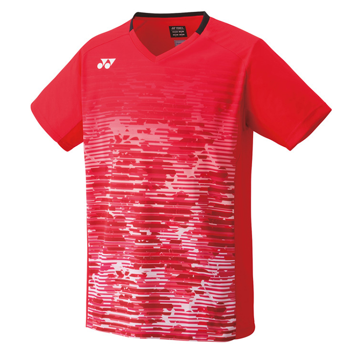 10505 ゲームシャツ（フィットスタイル） | ヨネックス ゲームウェア（ユニセックス）,襟なし | | ソフトテニス・バドミントン通販サイトYOU  SPORTS